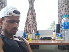 Youngster guy masterbation