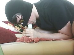 Taking my poor Dildo up a dirty ass again