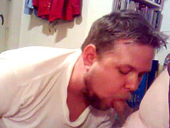 daddy & sonny degustating each other