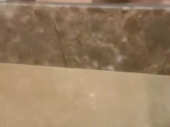 Attempting to get caught fapping off in public rest room