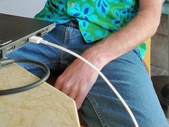 Draining-off at River