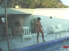 Epic Summer Screw And Strenuous Culo Munching By The Pool!