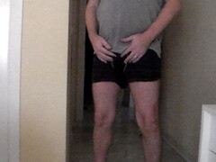 John is Peeing in his Underwear in the Bedroom