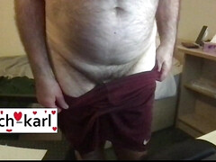 Coach Karl's butt
