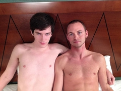 Gonzo plotless anal fuck with Kenneth Blake, Landon Wright