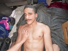 BAITBUS - Andy Adler moans loudly while Joseph Hart ravages his tight hole