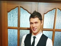 college girl faps off before testing