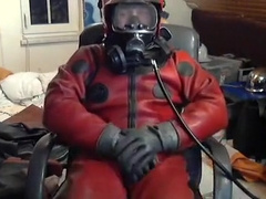 dry suit wank