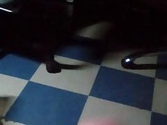 Dinky Man plays with Onahole