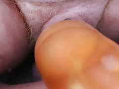 straight male cumming in pee filled condom