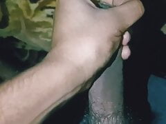 Desi Big dick handjob by a black Indian boy