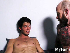 Step father And Jock sonnie pummel And Suck Each Other On Webcam