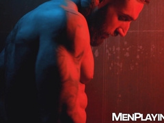 Hunk Rocky Vallarta devours Tony D'Angelos cock through a gloryhole