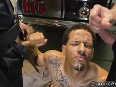 Homo fellows into nappy hump Get penetrated by the police