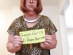Mistress orders sissy faggot to exposure himself