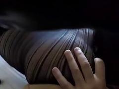 Bizarre crossdresser foursome with fetish play in the bedroom