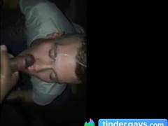 Huge Black Jizz-shotgun Gives Facial cumshot to White Dude