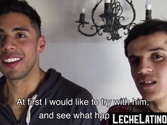 LecheLatinos.com - Adorable Latino couple's rough breeding and POV facial in a wild fuck