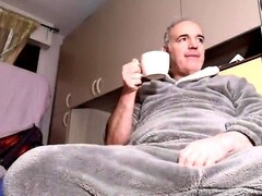 Dirty talk wank, peeing, old man pissing
