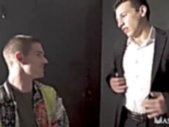 Collin and Lev in without a condom flip Flop