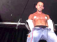hot guy restrain bondage torment