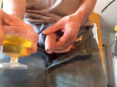 Camshow live 46 (piss & foreskin play)