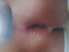 From this angle you can watch highly well how he comes in and leaves.