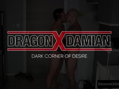 Damians gaping asshole owned completely by muscular fucker