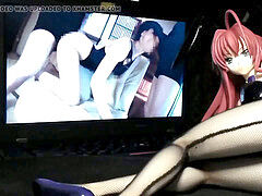 Rias Gremory jizz bust
