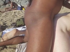Beach, nudist beach, ass-fuck