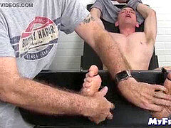 Bound amateur screams while kittle tantalized by master