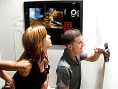 Gloryhole BJ with Tyler West and Cameron Kincade