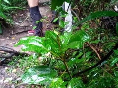 masculines having an intercourse in the woods