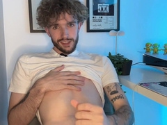 Steamy Brit stud Jerk Off Instructions sloppy converse
