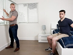 Deep ass fuck scene starring Leo Luckett and Mathias