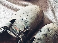 I cum on my work shoes and socks