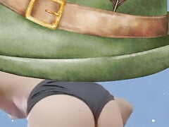 BIG BUTT LATINA - JOCKER'S COCK