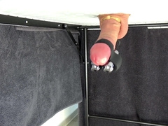 1 HOUR POP-SHOT CONTEST - STROKING GLORYHOLE TABLE