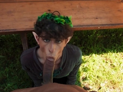 Tanned male ass fucks younger boyfriend in merciless manners