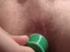 Young bisex teen 18+ anal masturbation after school