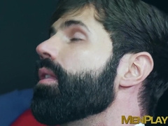 Bearded Danni Robles pounds his ass in a doggy style by hot Sir Peter