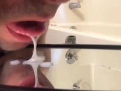 Jism gobbling compilation two