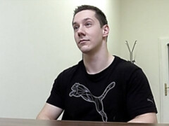 One of the wildest gay porn auditions out there