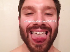 Tongue Fetish - Mick Tongue Video 2