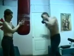 naked boys fighting with fun