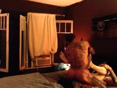 Raw Fucking myTied up and Poppered Up Tattooed Buddy