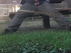 Late night fun at the park.