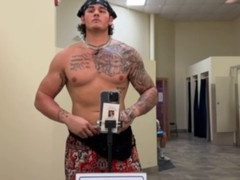 Strong Alpha Michael gets dominated and jerked off by a submissive