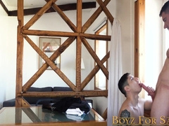 Master Legrand slapped and slammed his big dick into the eager hole of young Bastian Karim