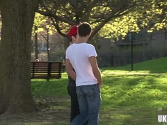 Watch this massive dick slam into a straight ass & fill it with hot jizz